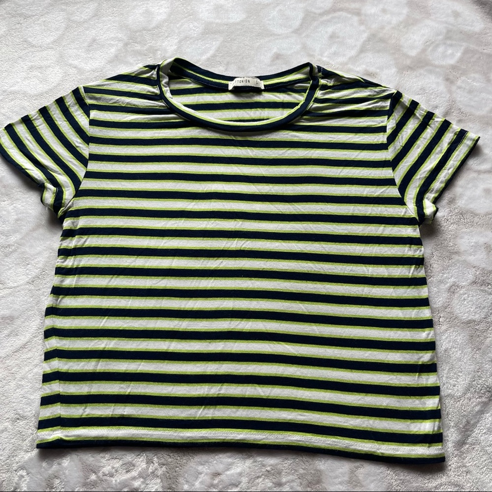 Striped Crop Top
